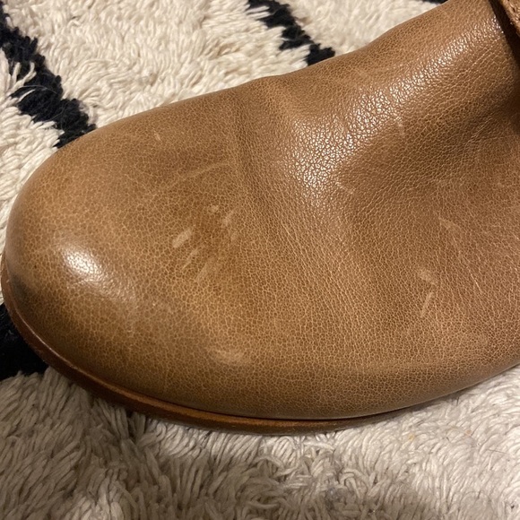 Leather boots with lace top - Picture 7 of 7